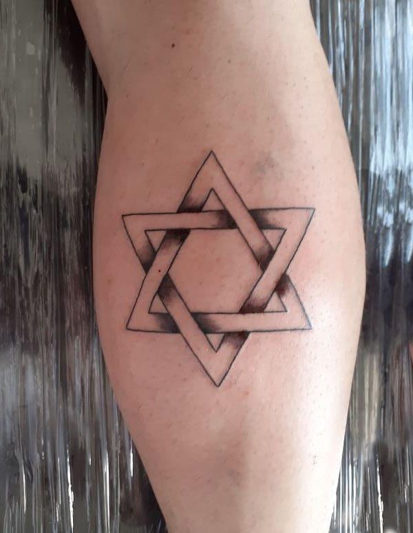 30 Pretty Star of David Tattoos You Must See