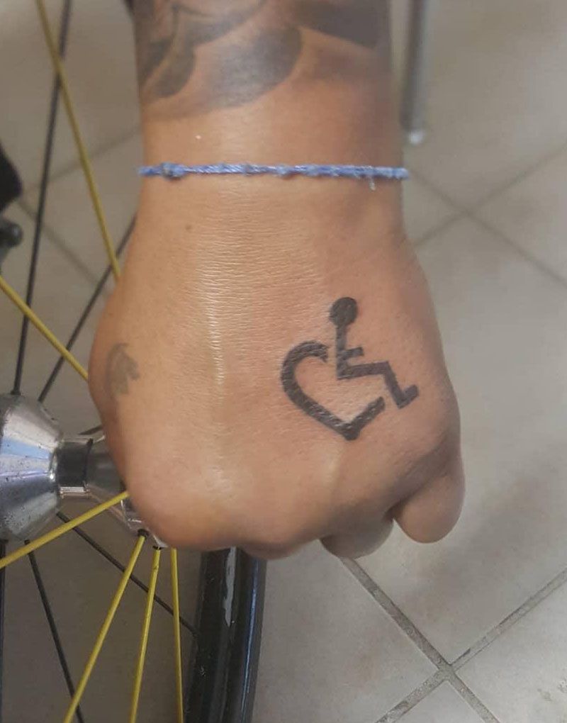 30 Unique Wheel Chair Tattoos You Must Try