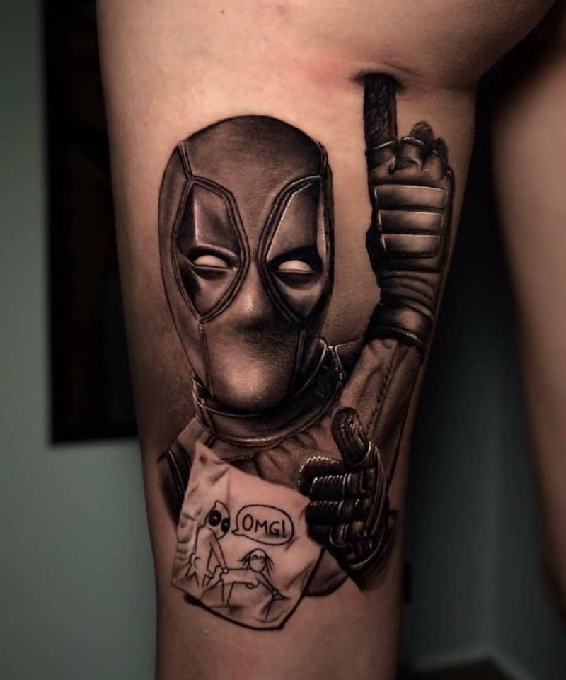 30 Unique Deadpool Tattoos You Must Love