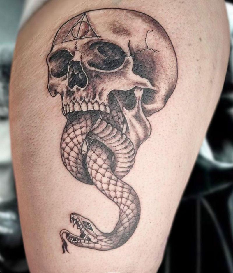 30 Wonderful Death Eater Tattoos You Can Copy