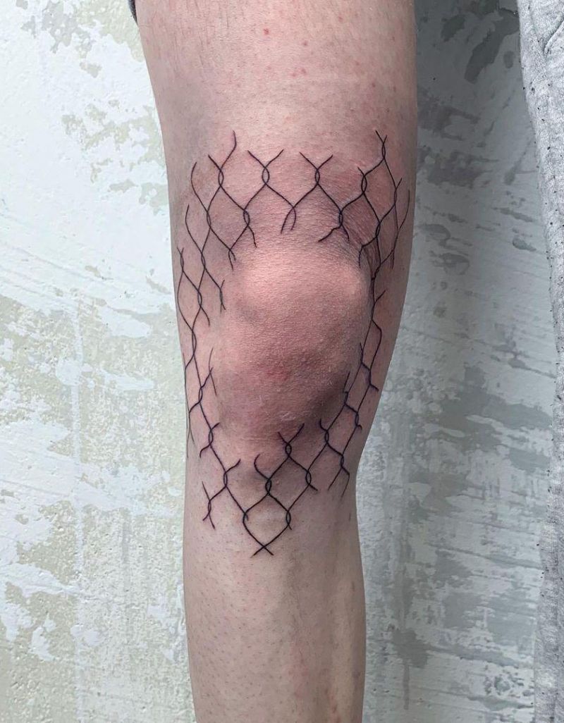 30 Unique Fence Tattoos You Must Try