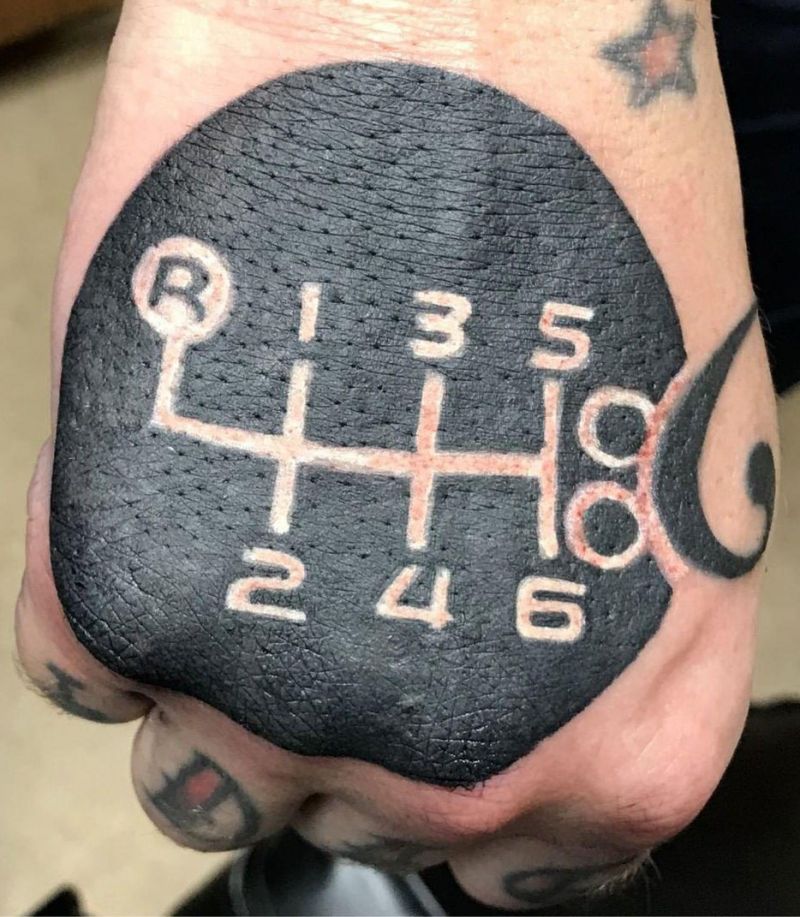 30 Gorgeous Gear Shift Tattoos to Inspire You