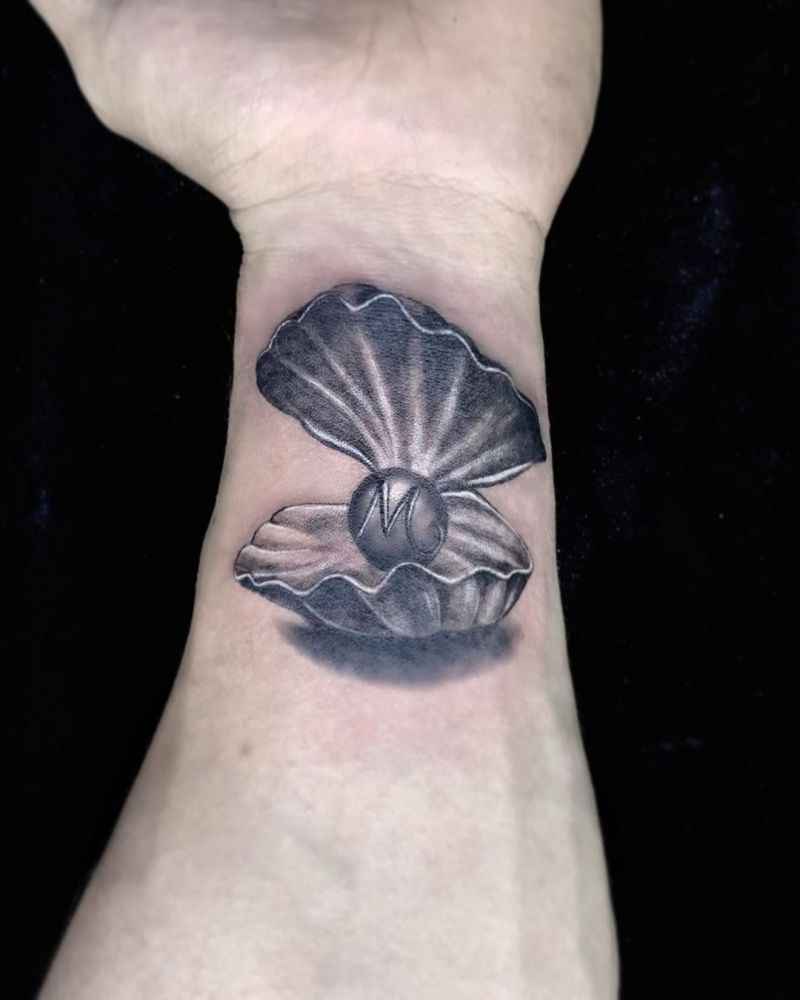 30 Elegant Pearl Tattoos You Must Love