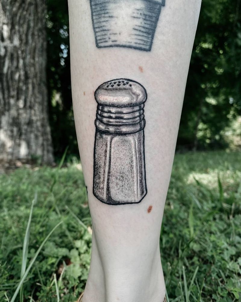 30 Unique Salt Shaker Tattoos You Must Try