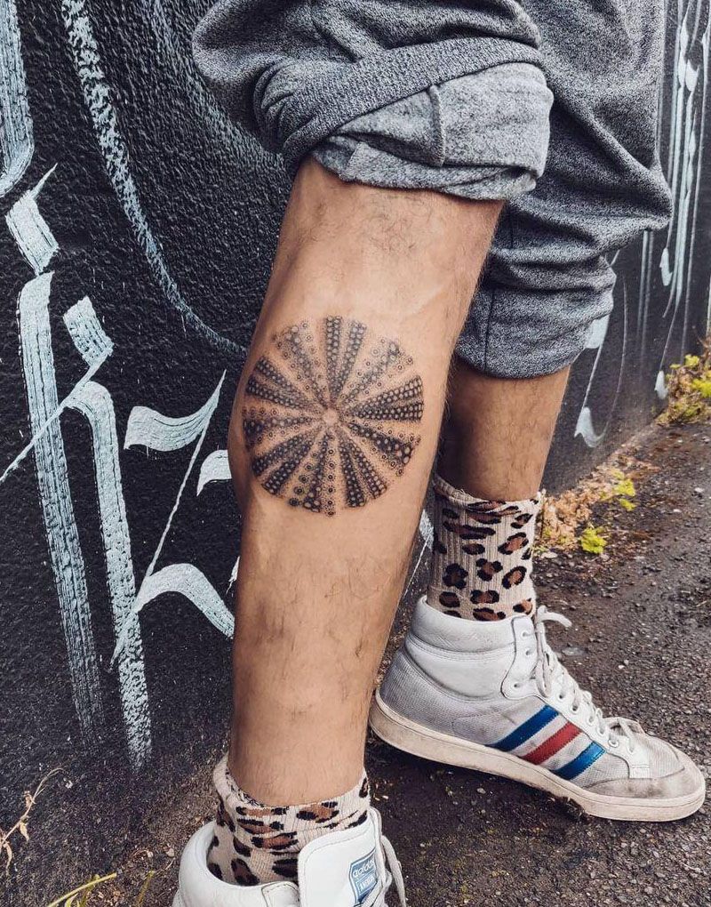 30 Pretty Sea Urchin Tattoos You Can Copy