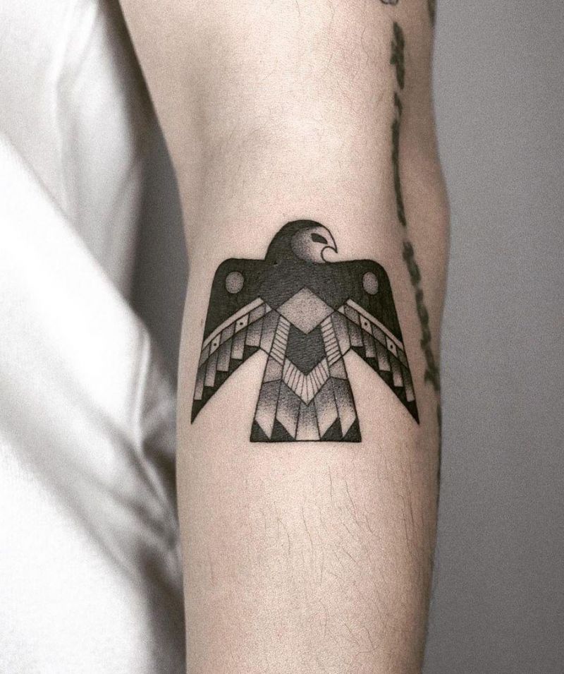 30 Pretty Thunderbird Tattoos to Inspire You