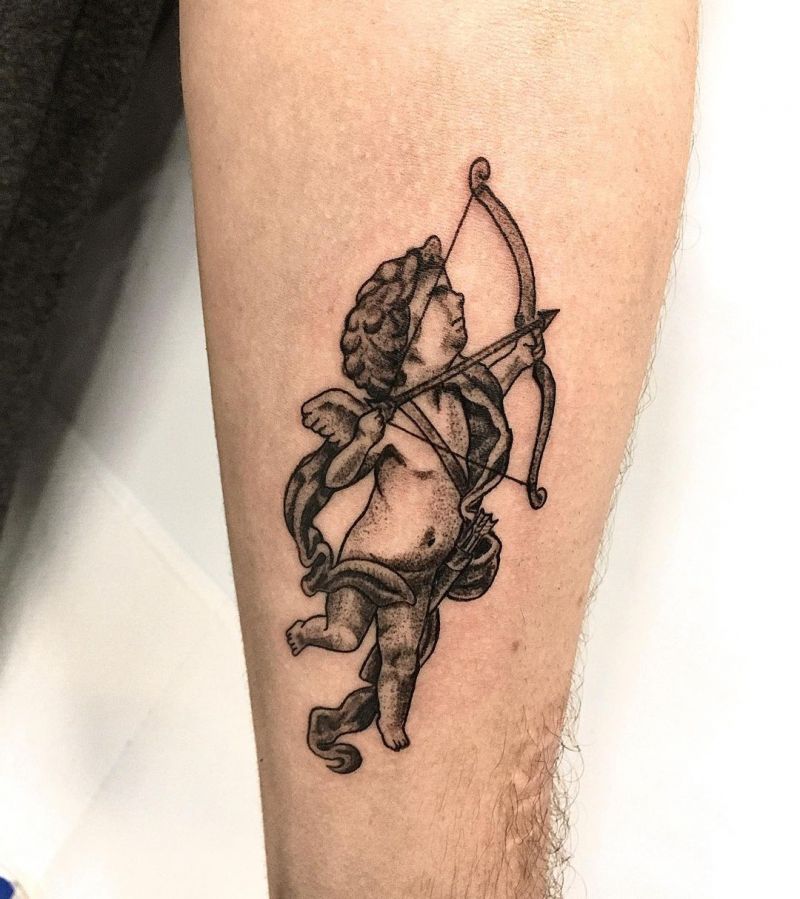 30 Pretty Cupid Tattoos You Must Try