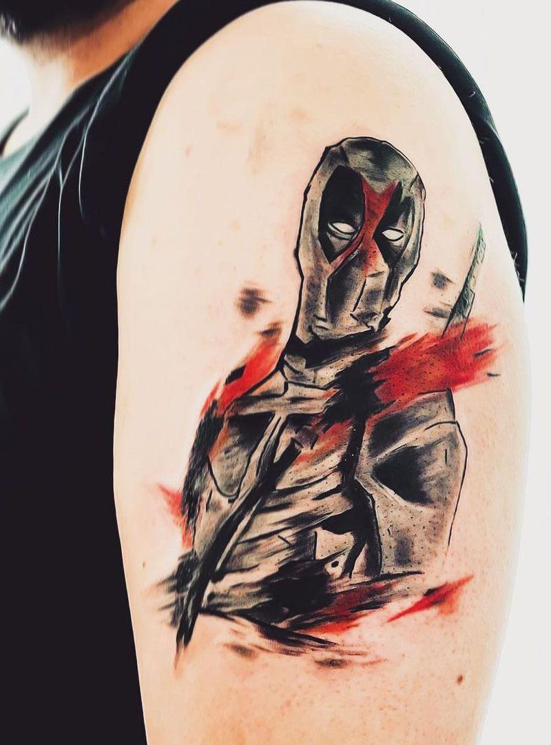 30 Unique Deadpool Tattoos You Must Love