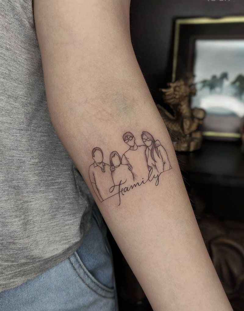 30 Gorgeous Family Tattoos You Must See