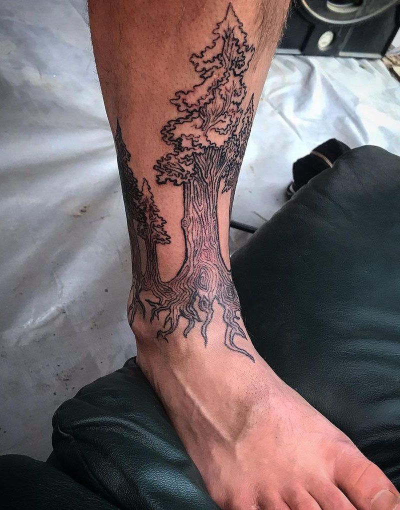 30 Pretty Forest Tattoos for Your Inspiration