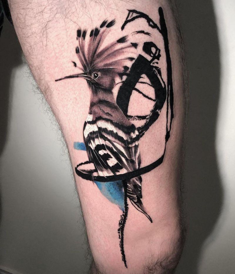 30 Pretty Hoopoe Tattoos You Must Try