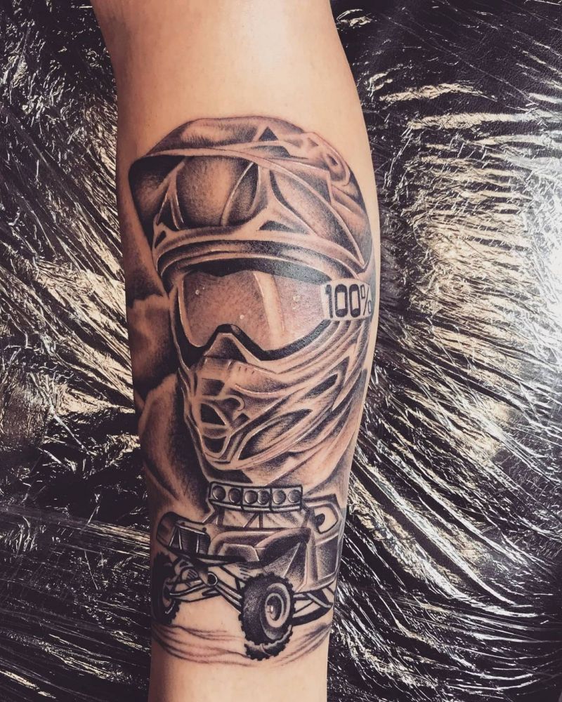 30 Wonderful Racing Tattoos You Must Love