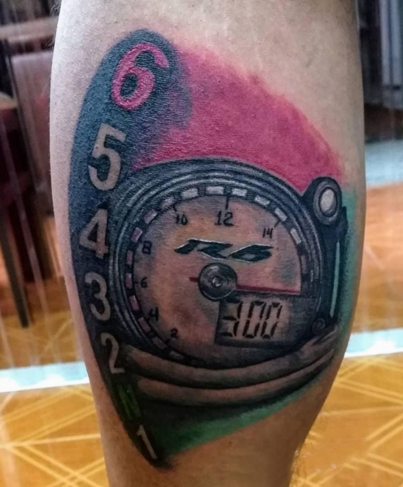 30 Excellent Speedometer Tattoos You Must Try