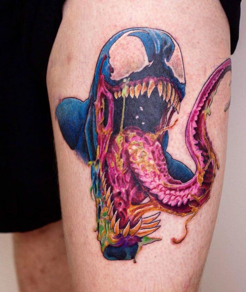 30 Gorgeous Venom Tattoos You Must Try