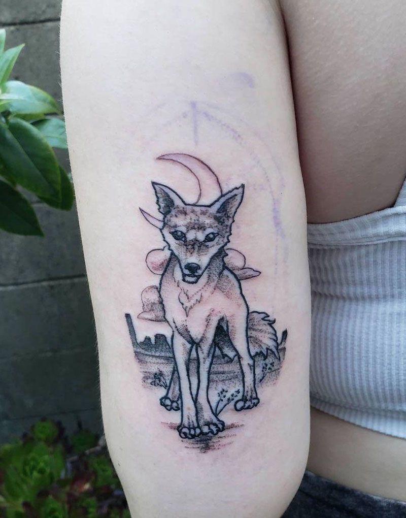 30 Gorgeous Coyote Tattoos You Must See