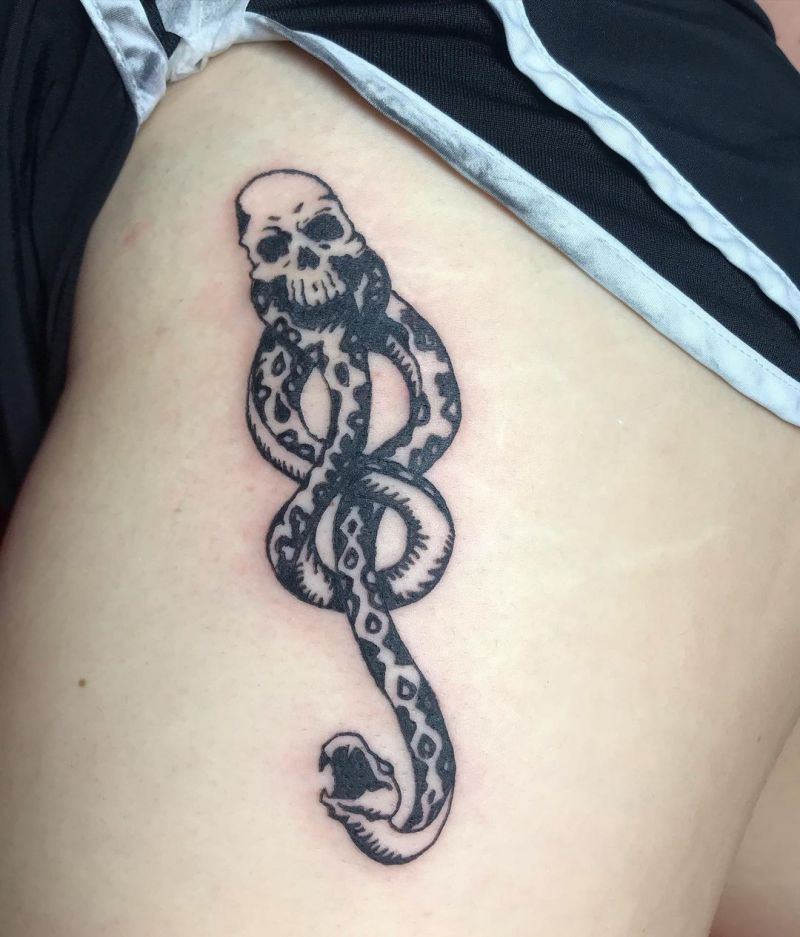 30 Wonderful Death Eater Tattoos You Can Copy