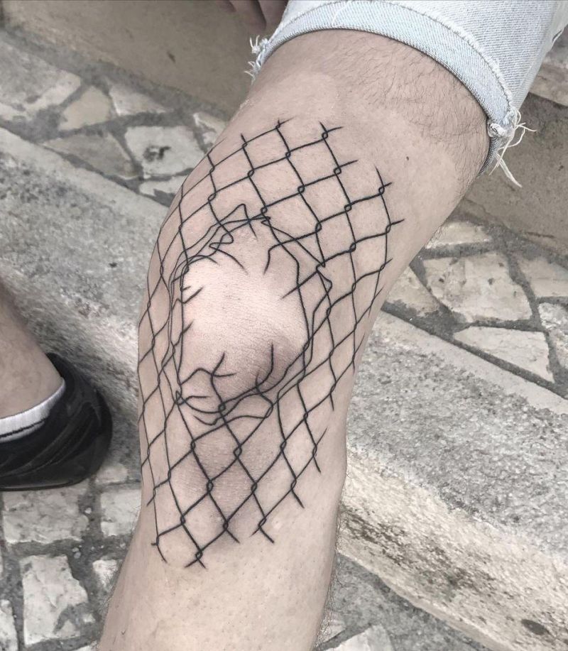 30 Unique Fence Tattoos You Must Try