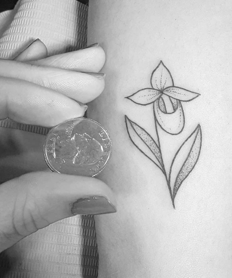 28 Pretty Lady Slipper Tattoos Make You Beautiful Forever