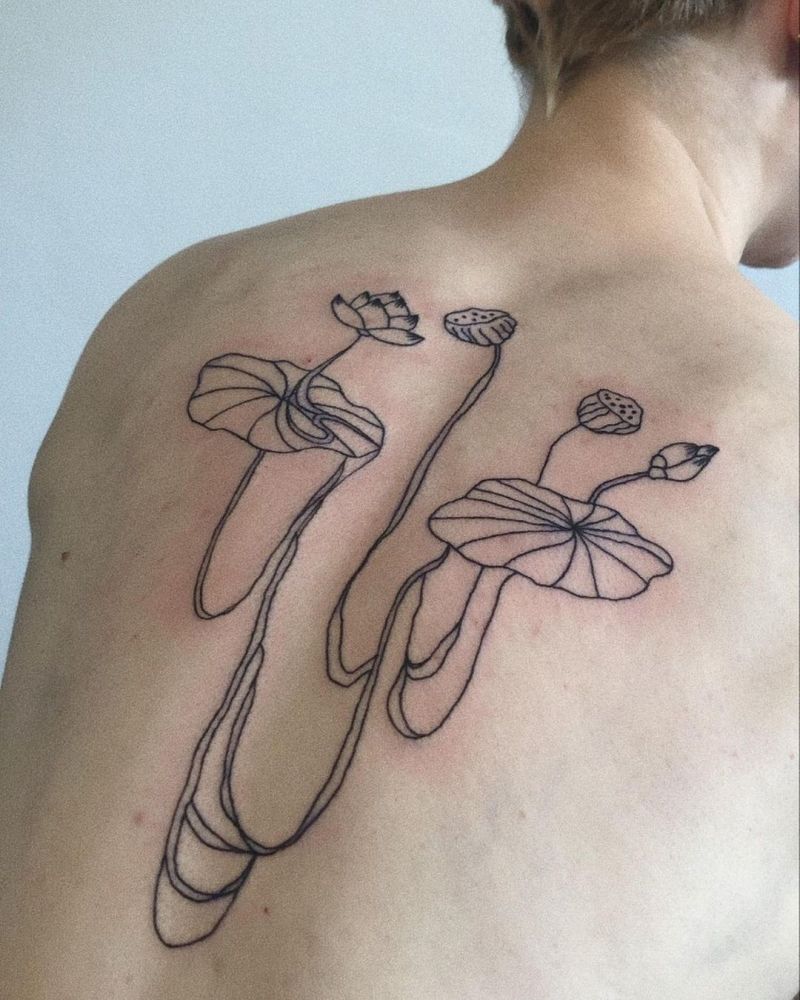 30 Incredible Line Tattoos You Can Copy