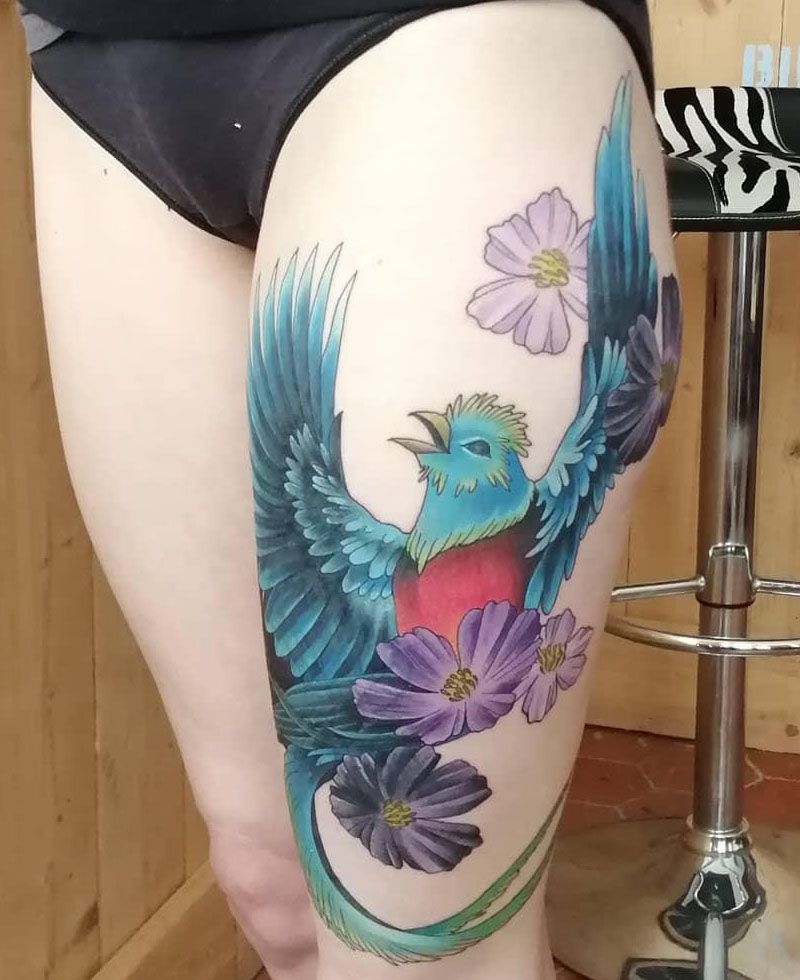 30 Pretty Quetzal Tattoos You Will Love