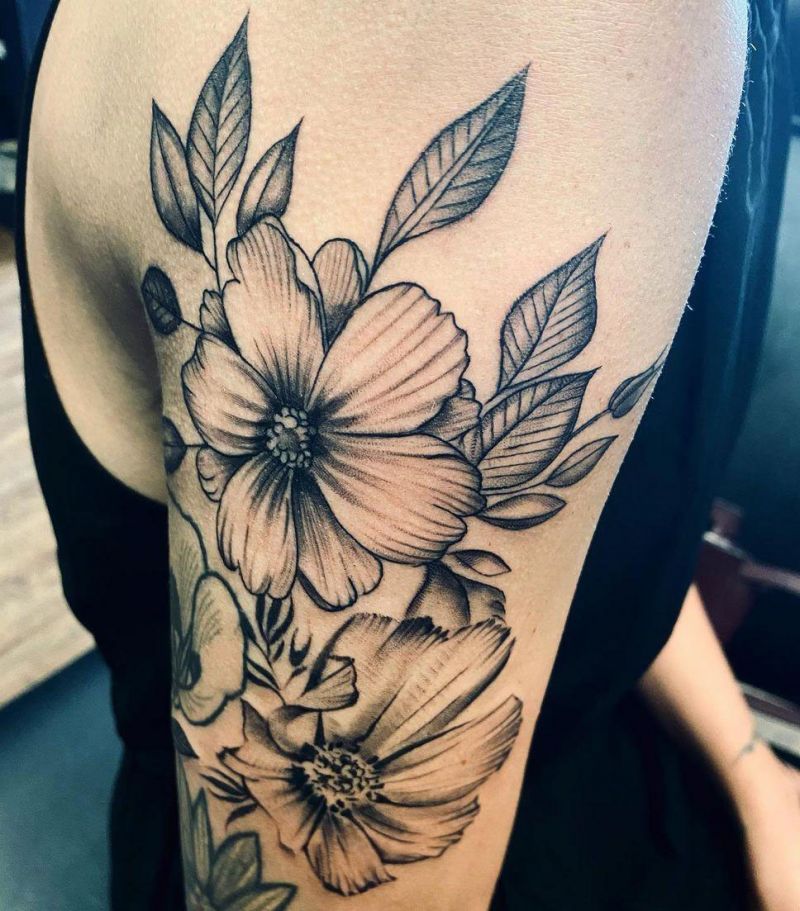 30 Pretty Cherokee Rose Tattoos You Will Love