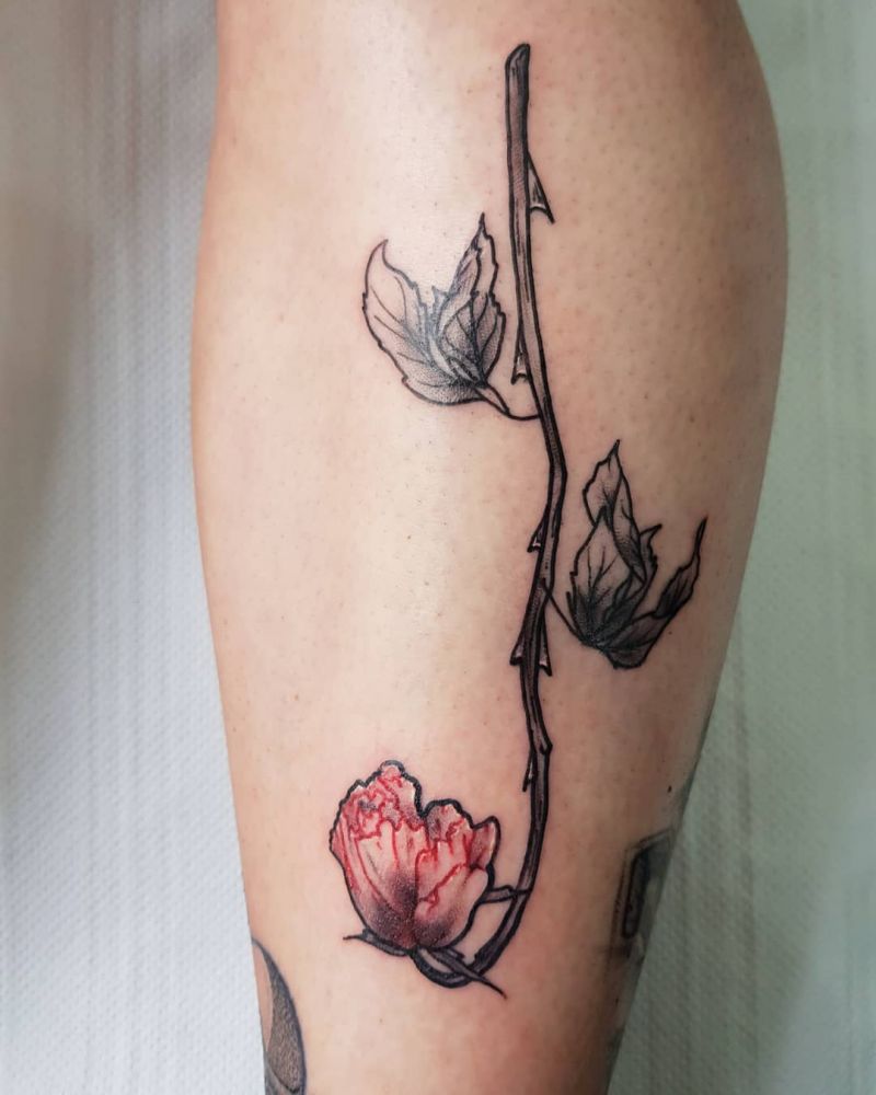 30 Unique Dead Rose Tattoos You Must Love