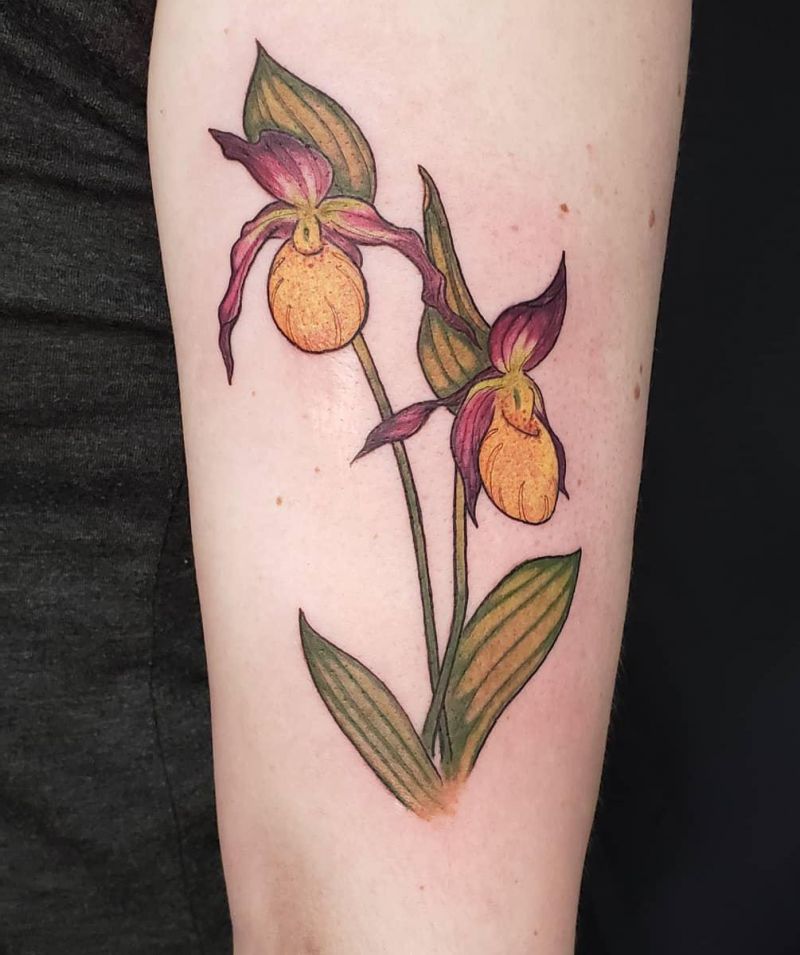 28 Pretty Lady Slipper Tattoos Make You Beautiful Forever