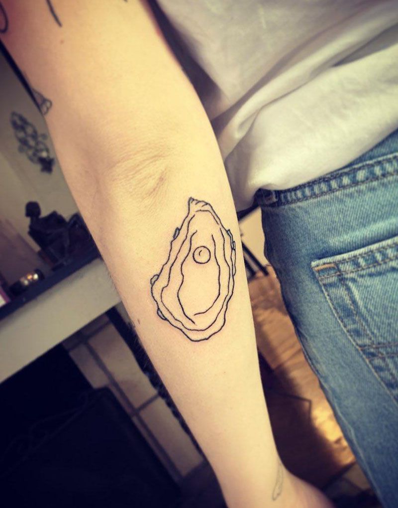 30 Pretty Oyster Tattoos You Can Copy