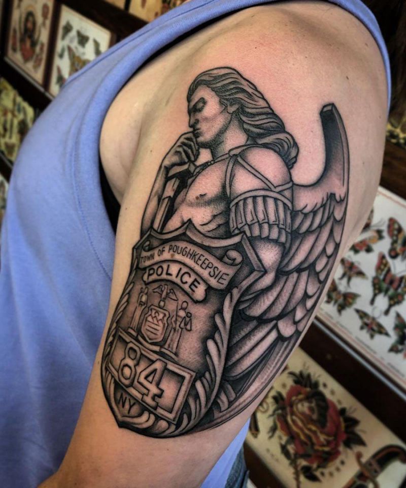 30 Pretty Saint Tattoos You Will Love