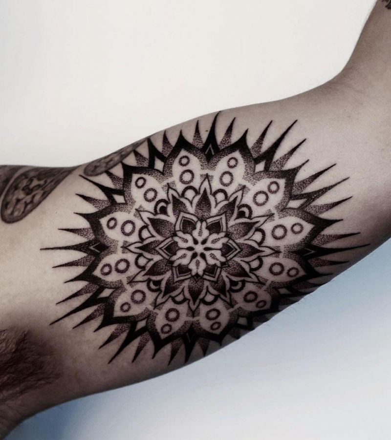 30 Pretty Sea Urchin Tattoos You Can Copy