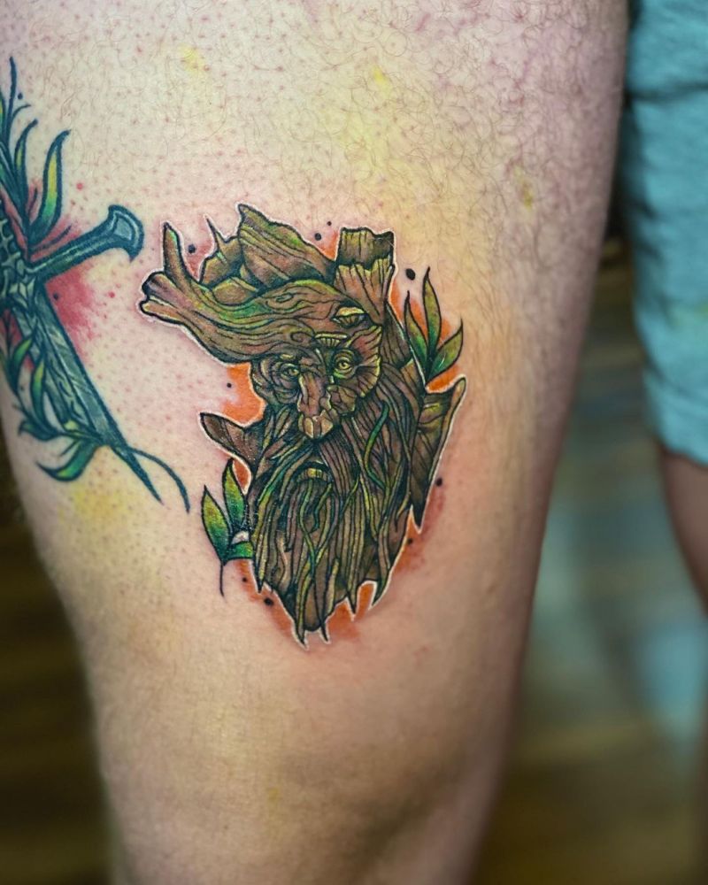 30 Gorgeous Treebeard Tattoos You Must See