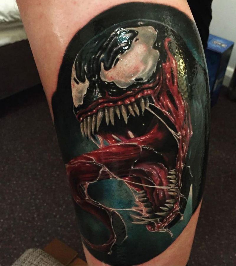 30 Gorgeous Venom Tattoos You Must Try