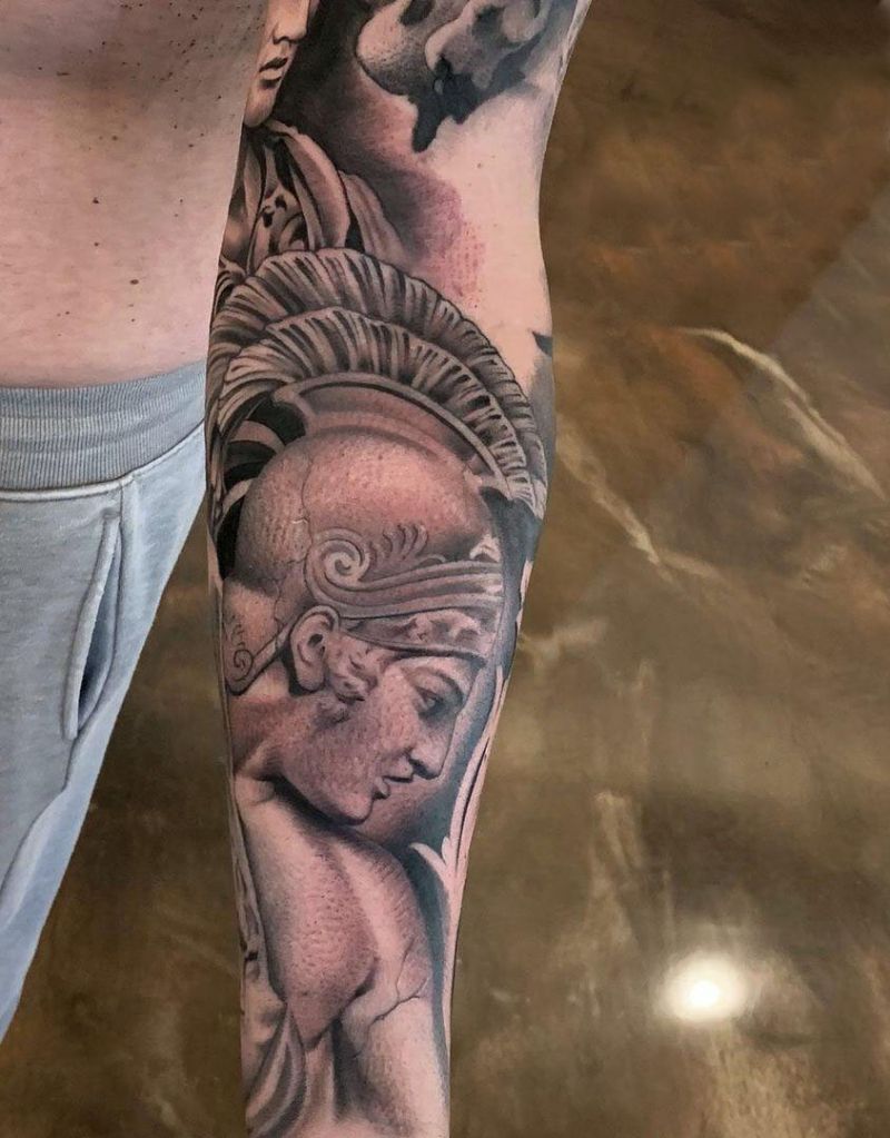 30 Gorgeous Achilles Tattoos to Inspire You