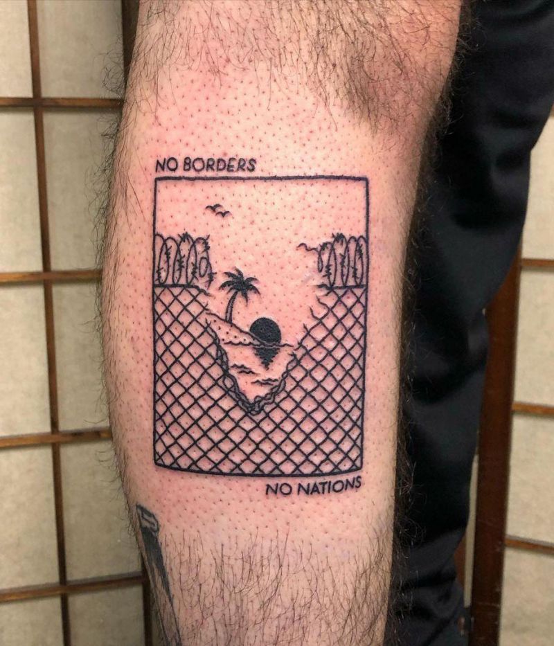 30 Unique Fence Tattoos You Must Try