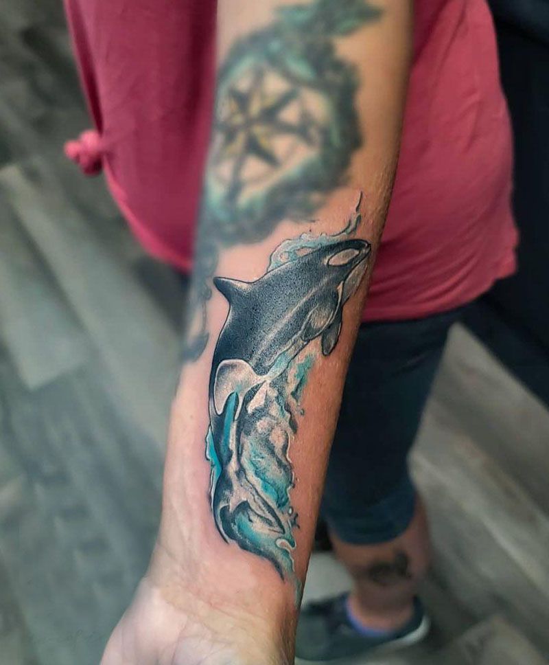 30 Pretty Killer Whale Tattoos You Will Love