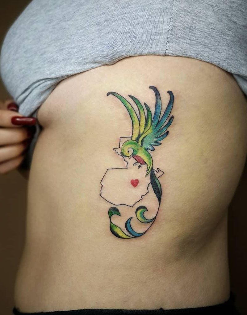 30 Pretty Quetzal Tattoos You Will Love