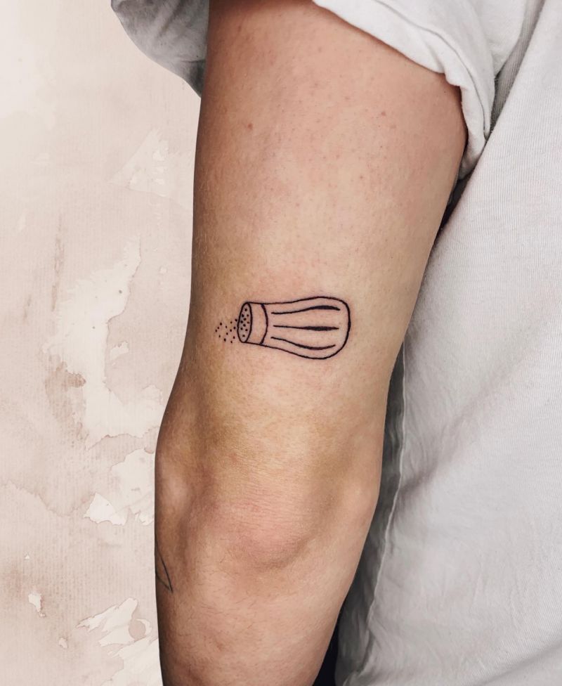 30 Unique Salt Shaker Tattoos You Must Try