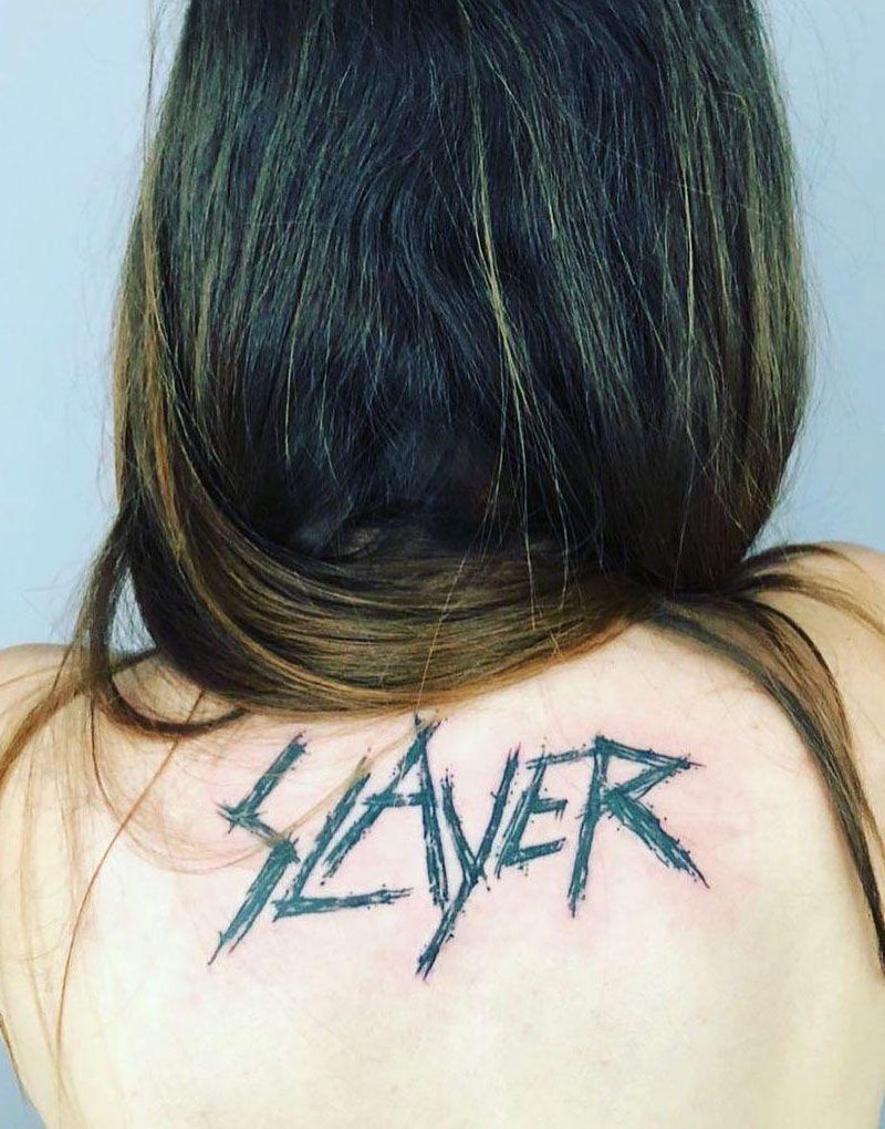 30 Wonderful Slayer Tattoos You Must Love