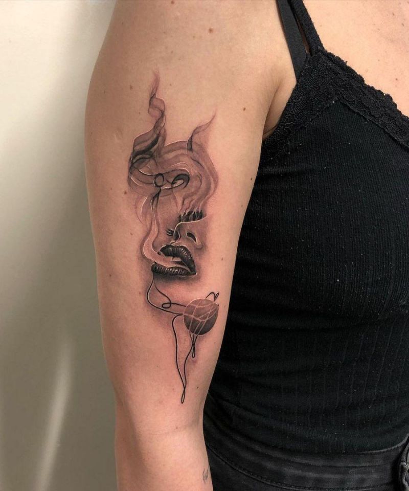 30 Elegant Smoke Tattoos to Inspire You