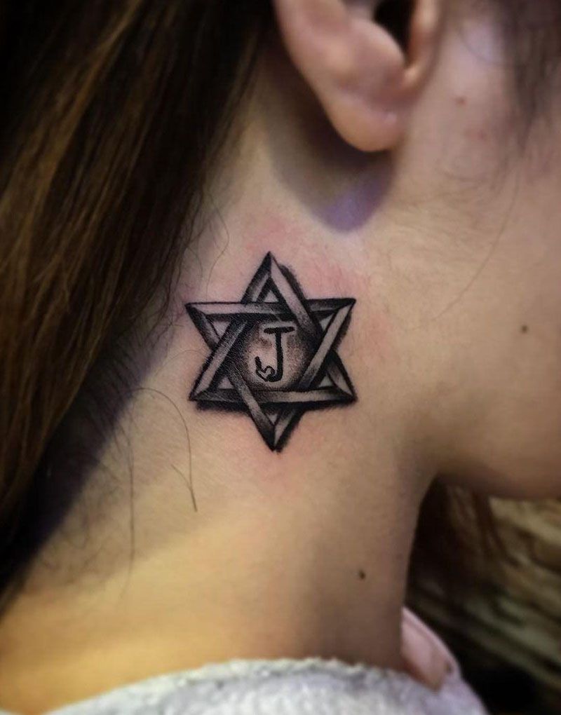 30 Pretty Star of David Tattoos You Must See