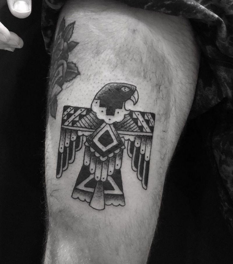 30 Pretty Thunderbird Tattoos to Inspire You