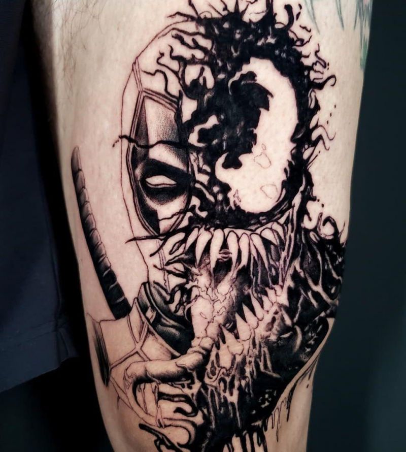 30 Gorgeous Venom Tattoos You Must Try