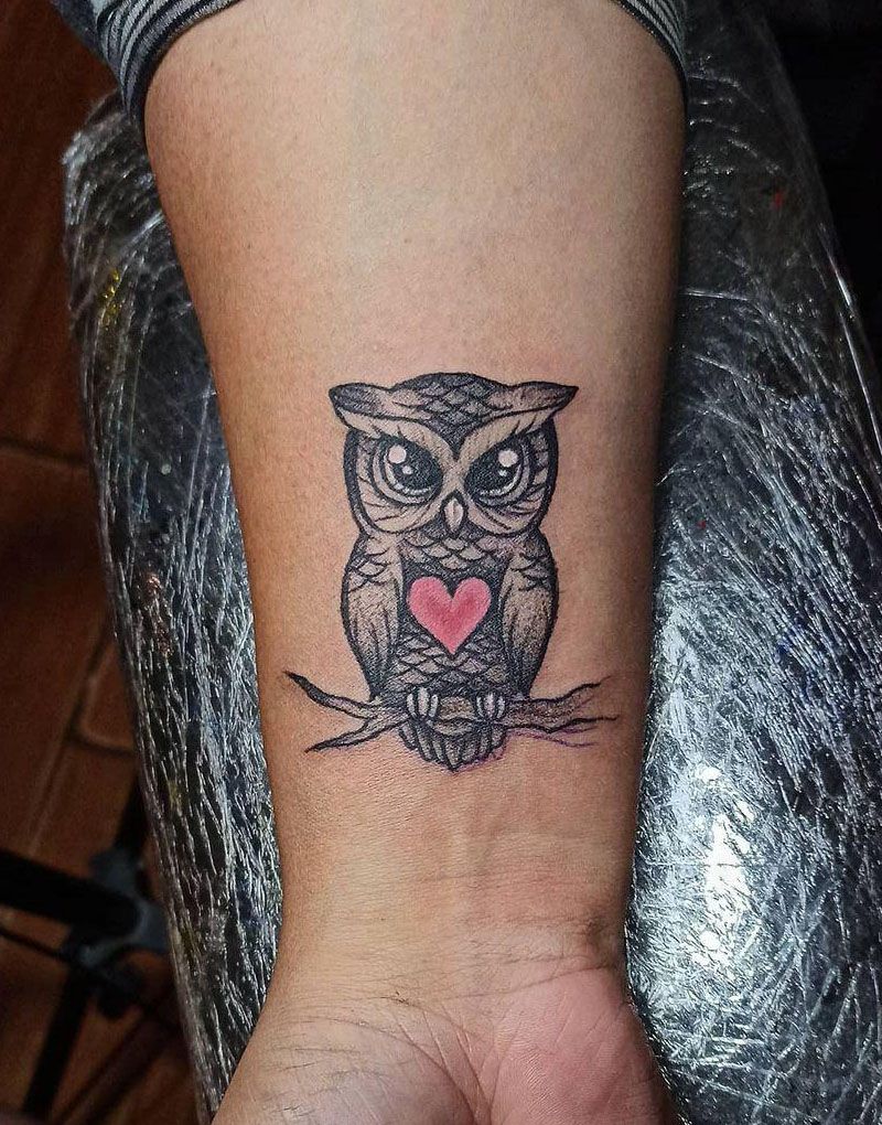 30 Cute Baby Owl Tattoos You Can Copy