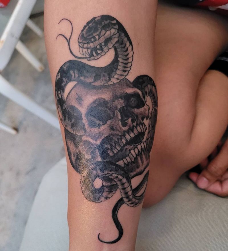 30 Wonderful Death Eater Tattoos You Can Copy