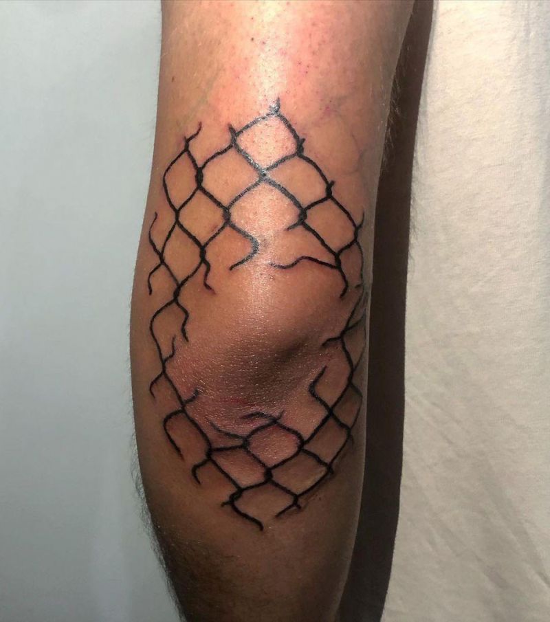 30 Unique Fence Tattoos You Must Try