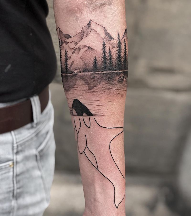 30 Pretty Killer Whale Tattoos You Will Love