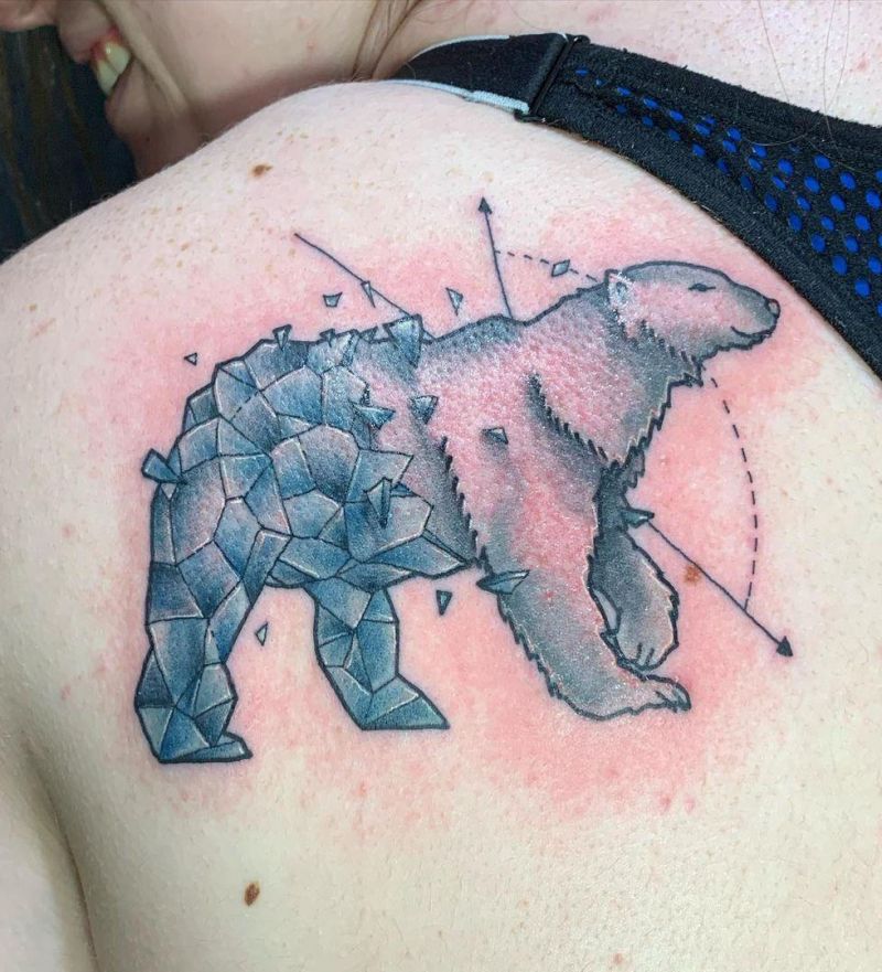 30 Gorgeous Polar Bear Tattoos to Inspire You