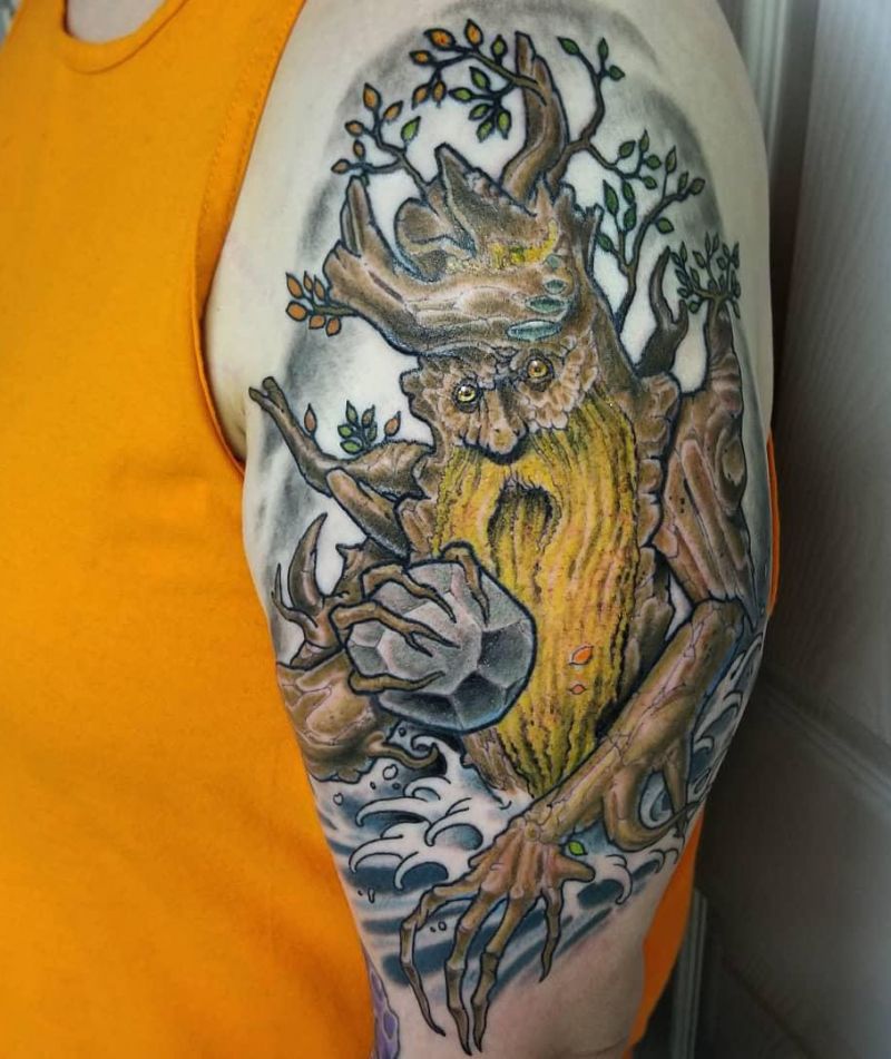 30 Gorgeous Treebeard Tattoos You Must See