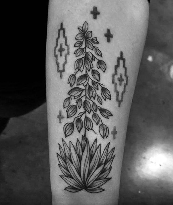 30 Pretty Yucca Tattoos Make You Beautiful