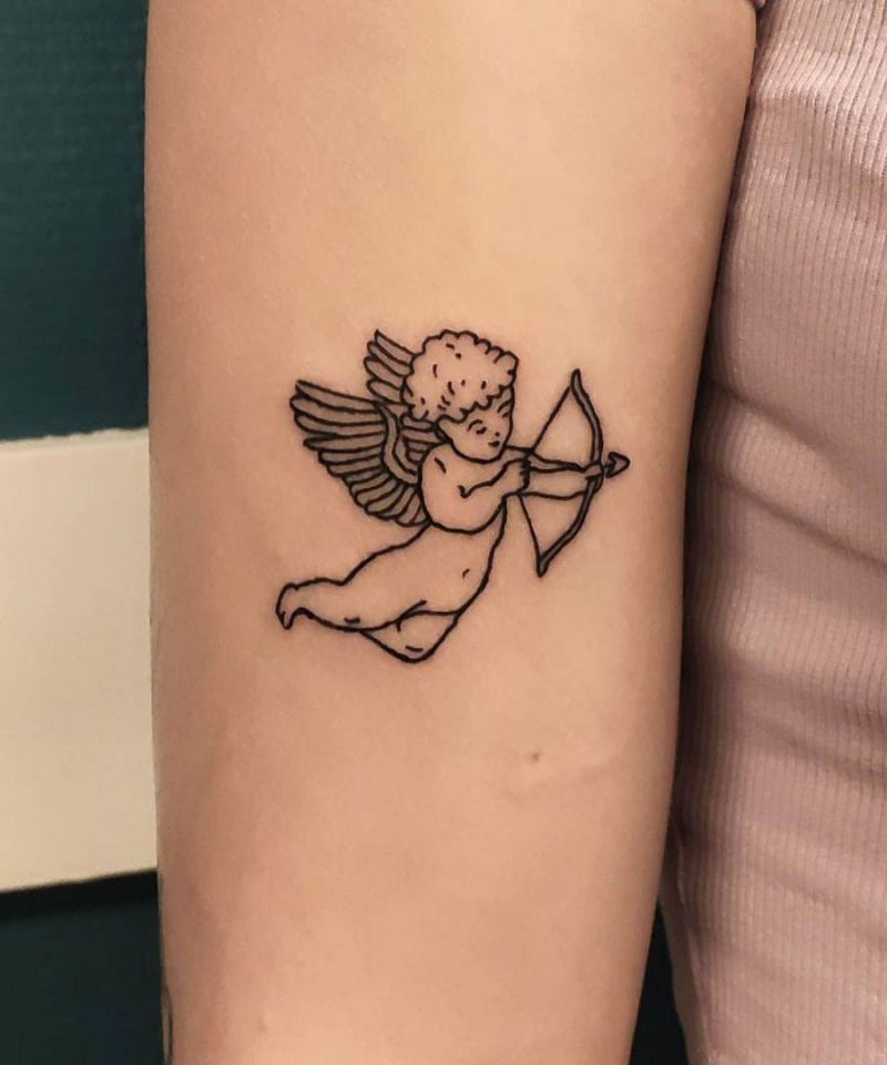 30 Pretty Cupid Tattoos You Must Try